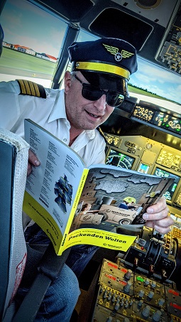 Gernot Sölkner als Pilot in Hamburg